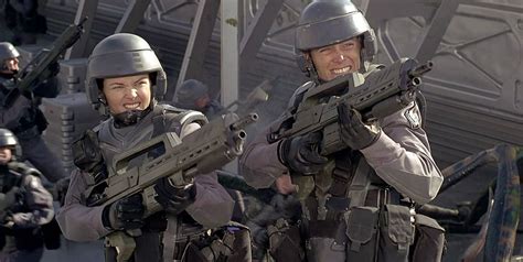 starship troopers 2 nudity|Starship Troopers: Why The Shower Scene Is So Subversive